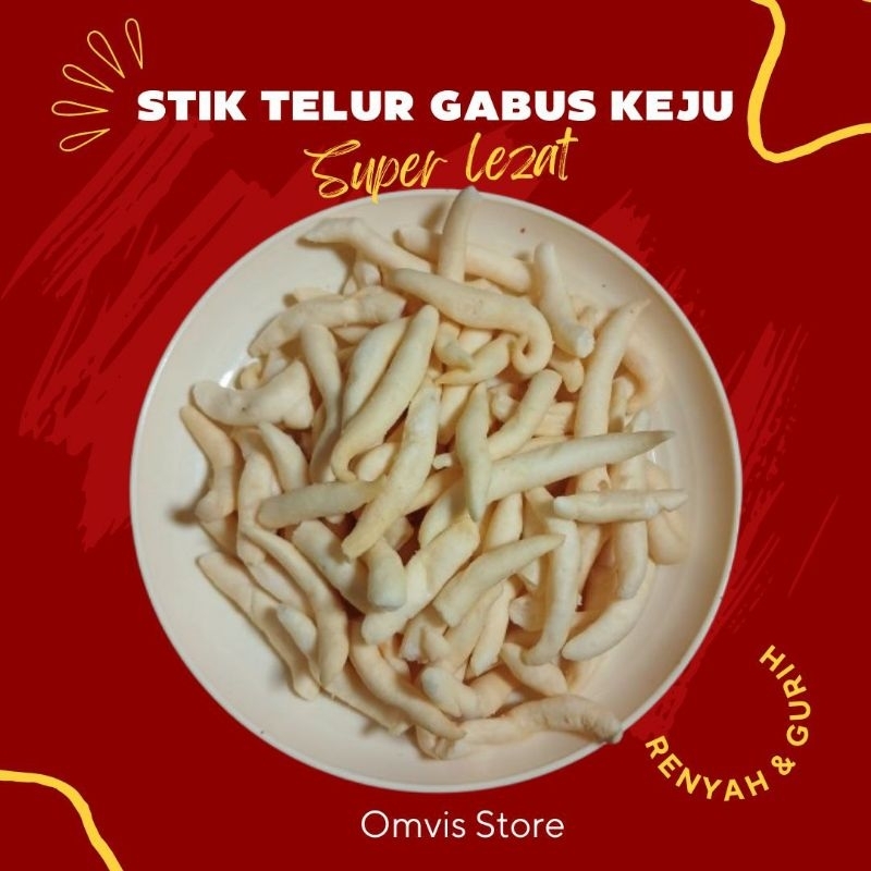 

Telur Gabus Keju / Gabus Telor / Stik Cheese 65gr