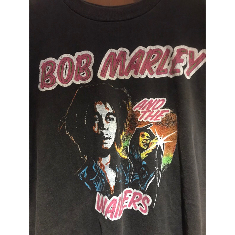 T-Shirt / Tees Bootleg BOB MARLEY Faded Colour (NEW)