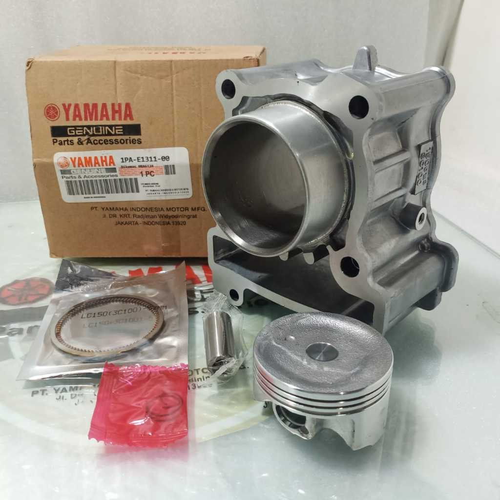 Blok Seher Yamaha Vixion Old New 1PA-E1311-00/3C1 Blok Cylinder Mesin PNP Kualitas YGP Set Komplit