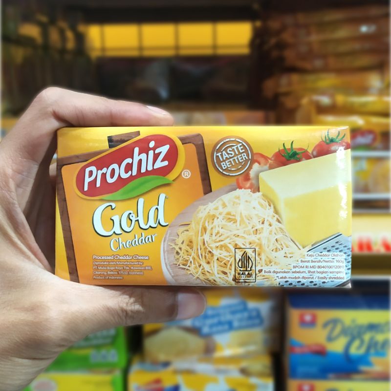 

Keju ProChiz Gold Cheddar 160g