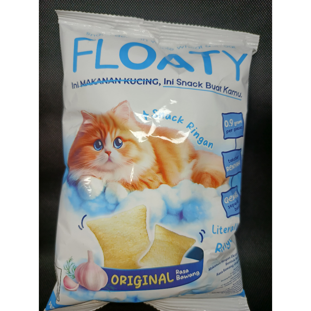 

Floaty Snack / Makanan Ringan Viral Original / Rasa Bawang 60 gr