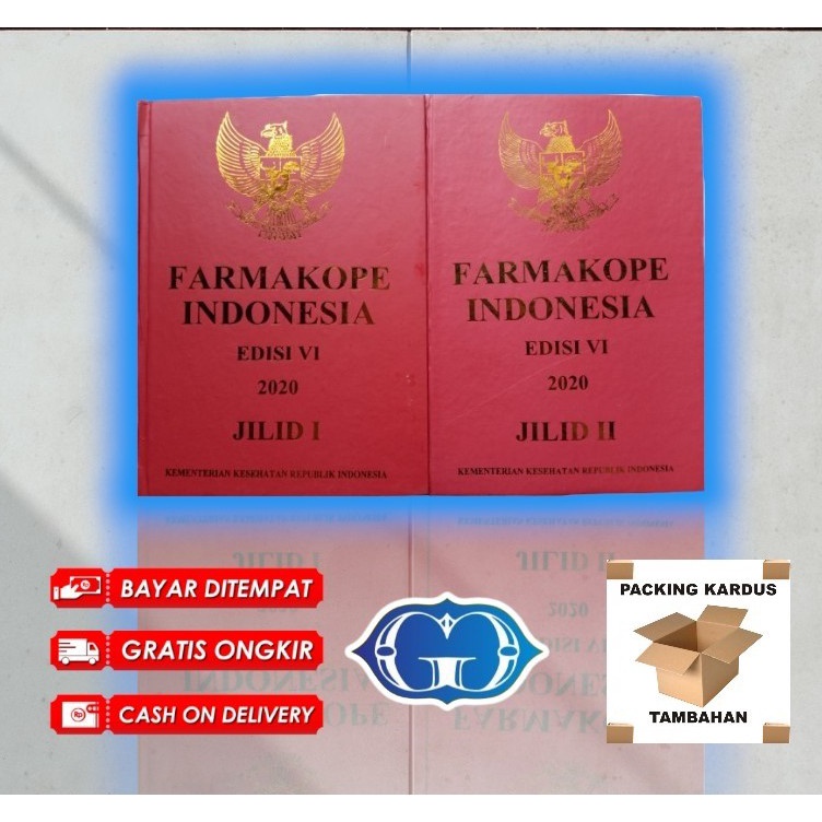 KODE V8L Farmakope Indonesia Edisi 6 22 Jilid 1 dan 2 Sepaket