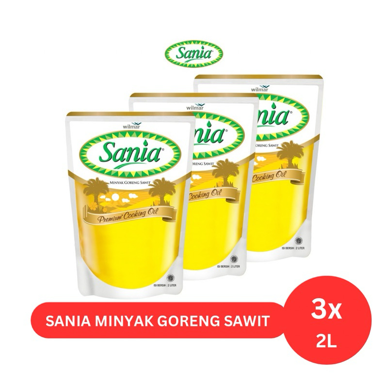 

Sania Minyak Goreng Sawit 3x 2Liter