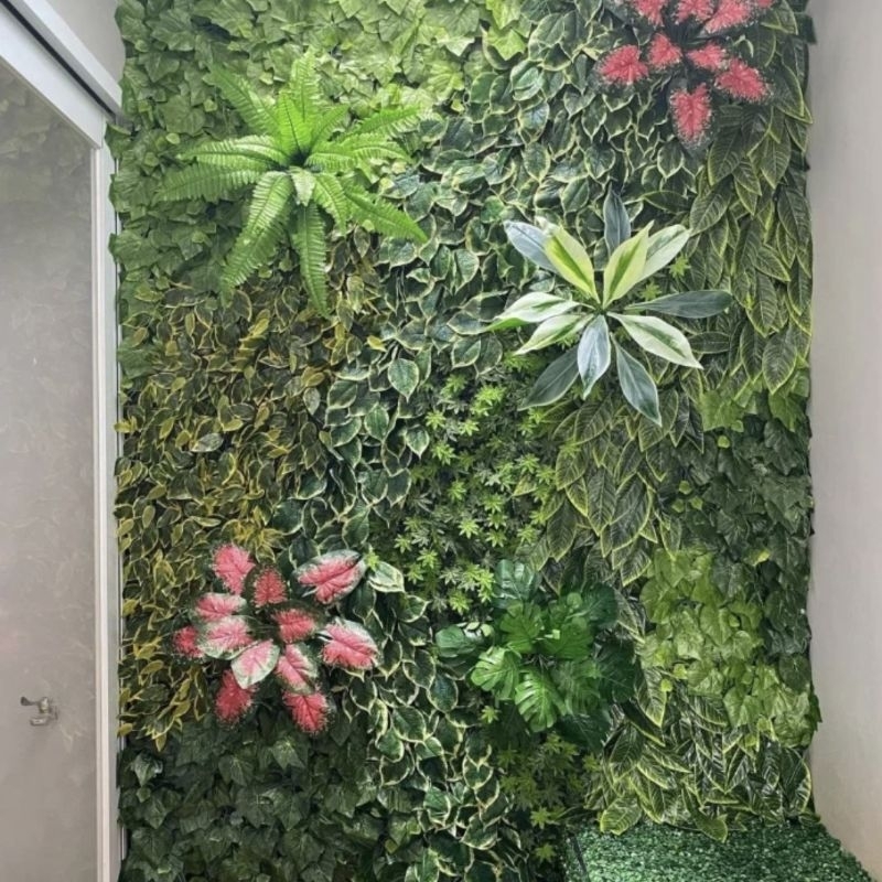 Vertical Garden Sintetis || Hiasan Dinding Vertical Garden Sintetis