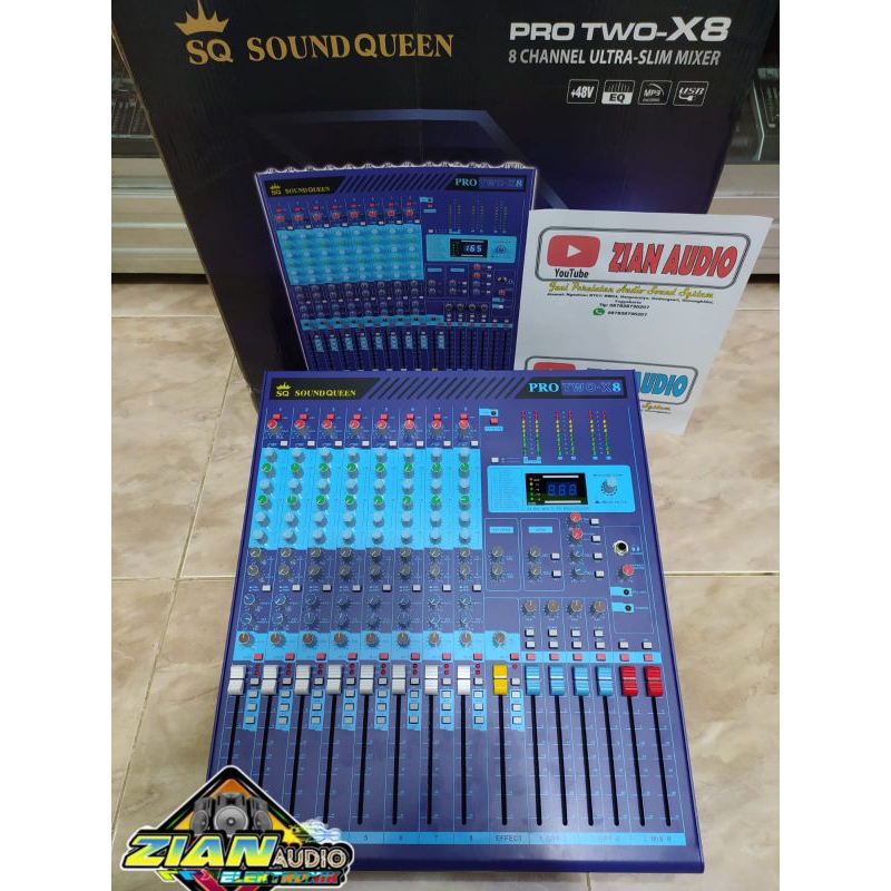 Mixer Soundqueen Pro Two X8 (8chanel) original