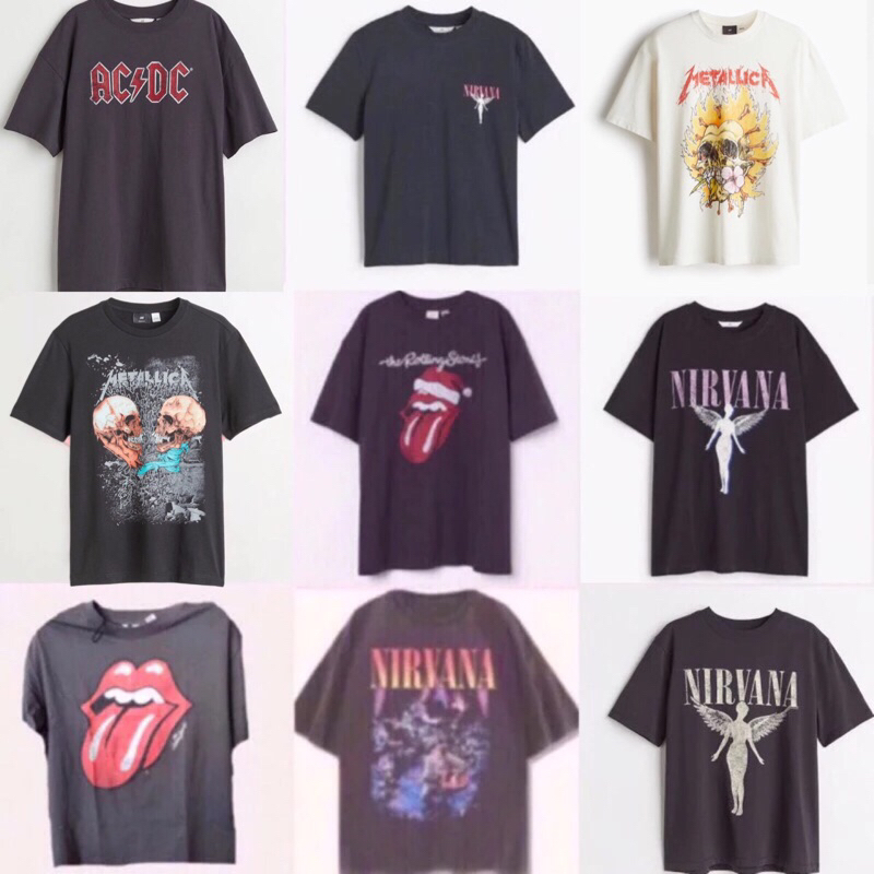 HM NEW FULL TAG UNISEX TEE IRON MAIDEN BUNNY METALLICA SUN SKULL PINK LAGUNA BEACH ACDC BAND LIDAH C