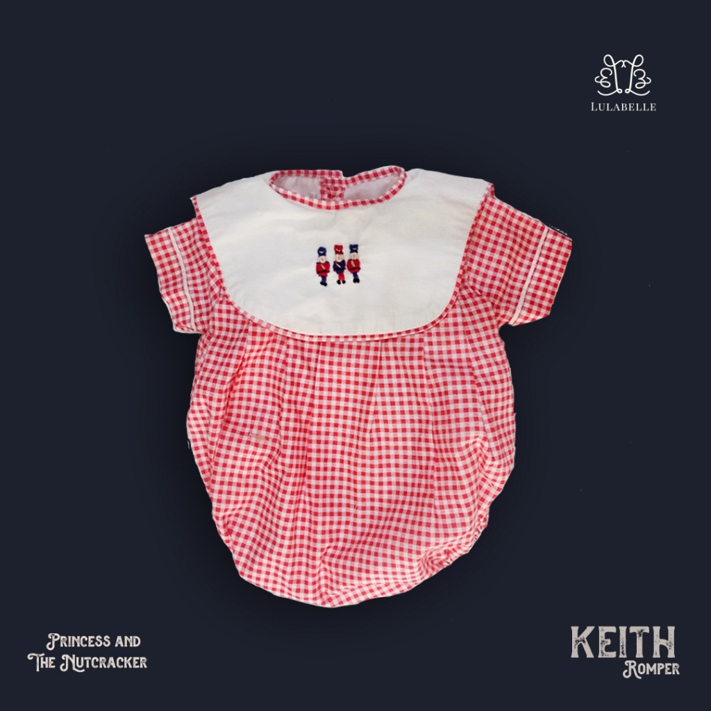 Lulabelle - Keith Romper - Hand Smocked and Embroidery Body Suit and Jumper