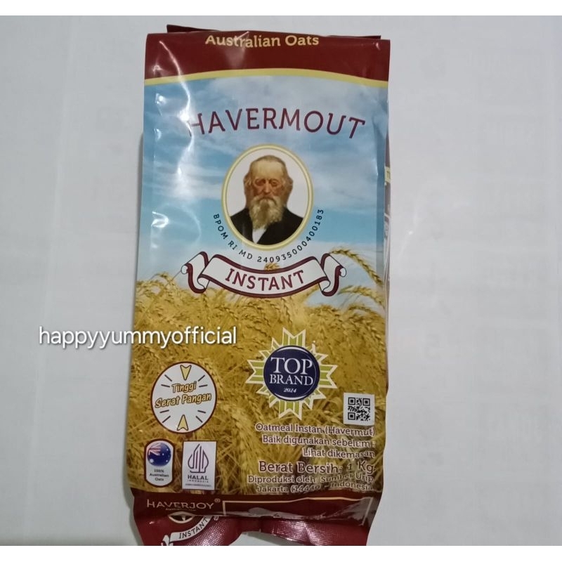 

Haverjoy Instant Oat 1 kg Jatim