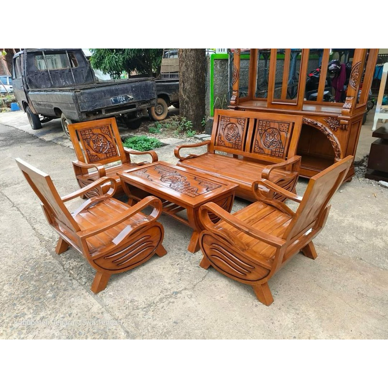 kursi tamu jati jepara kursi model baru