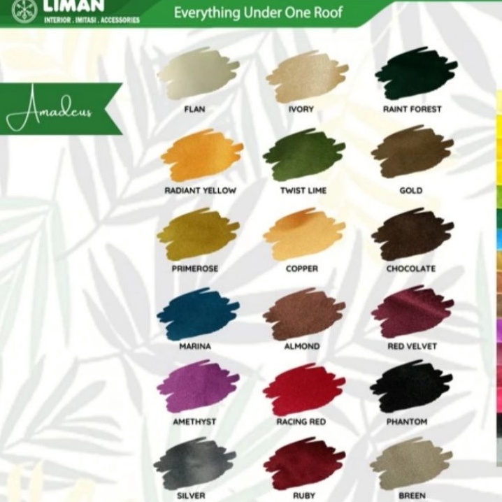 KODE I83J Kain Sofa Bludru Amadeus