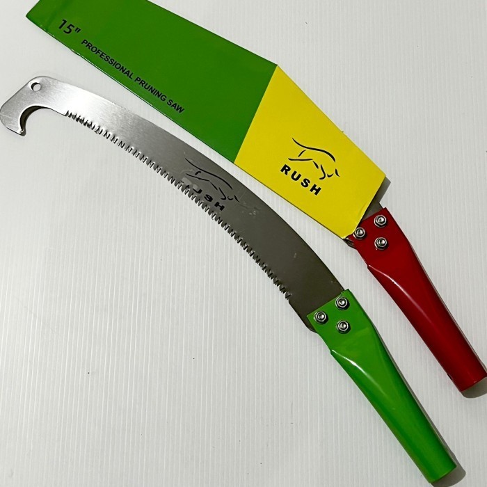 gergaji kopi/dahan/bengkok/lengkung/bonsai 15 inc Melengkung Untuk Panen Buah Gagang Berlubang KUALI