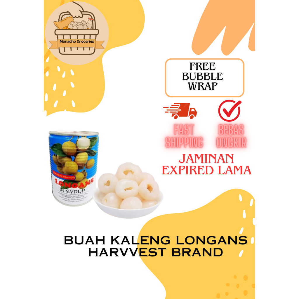 

BUAH KALENG LONGANS HARVVEST BRAND