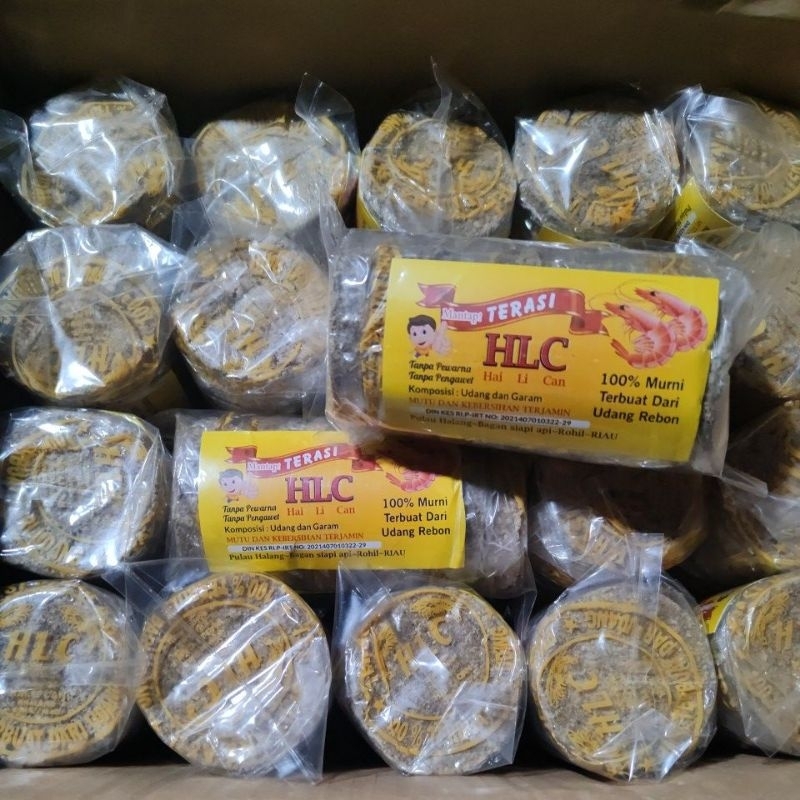 

TERASI Kering Udang Rebon / 1 Bungkus(270gram-+) Higenis dan HALAL HLC Sumatra