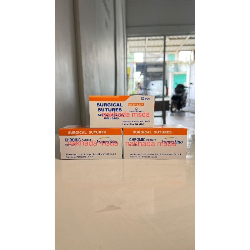 Surgical Sutures Chromic Catgut 2/0 J.Bulat Farmashino