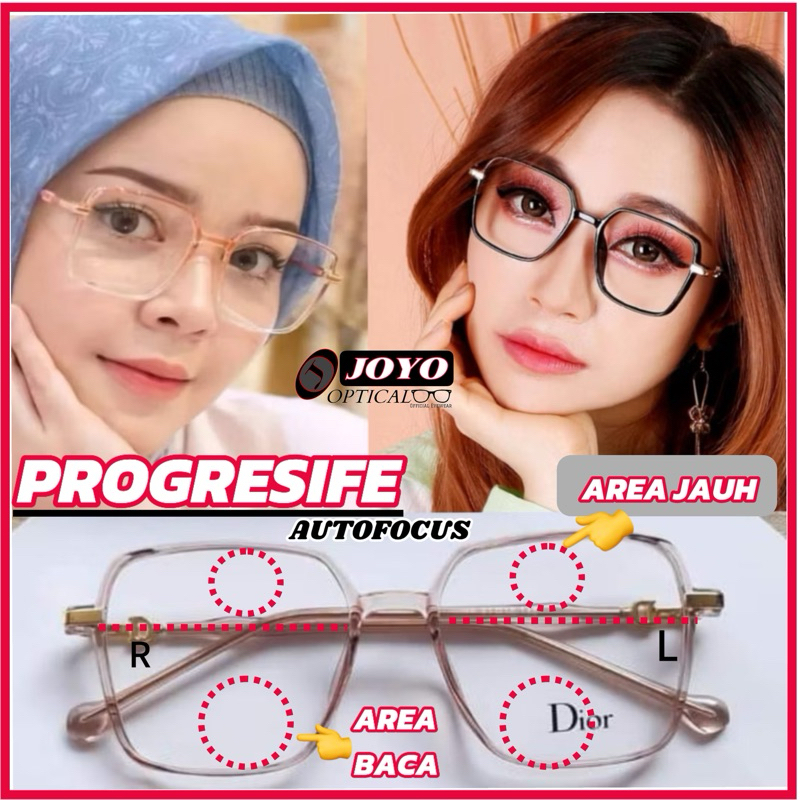 JOYO Optik Progressieve Kacamata AutoFocus