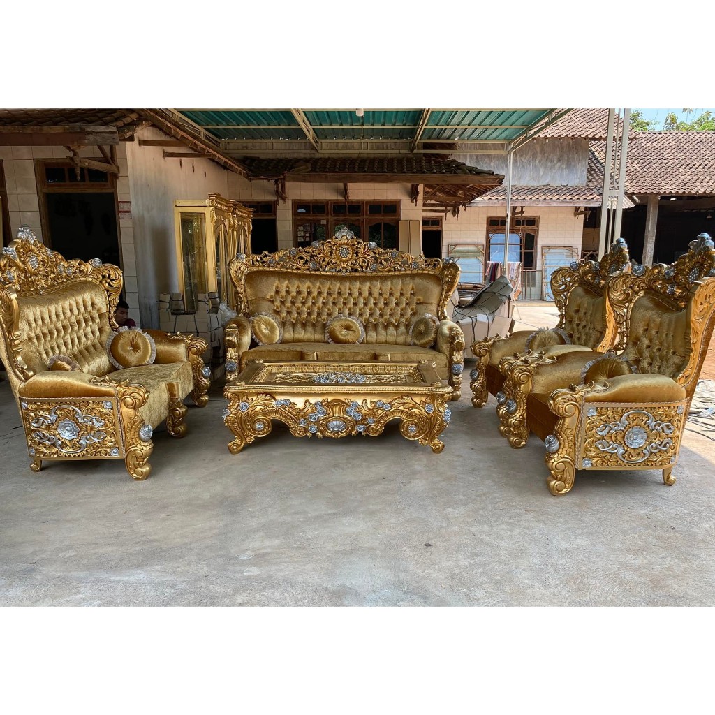 Kursi Tamu koper - Kursi tamu classic ukir jepara - Kursi tamu ukiran mebel jepara