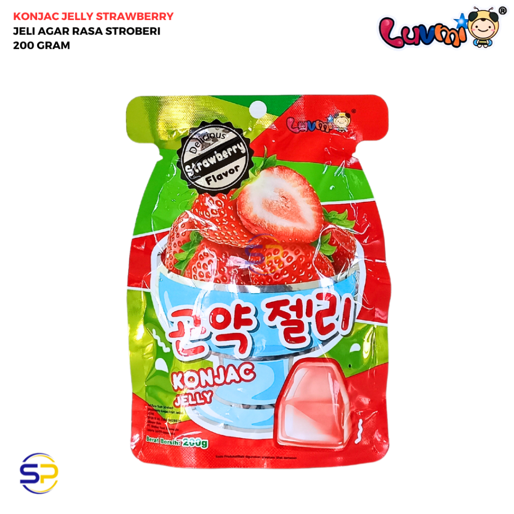 

KONJAC JELLY ANEKA RASA BUAH 200 GRAM - LUVMI