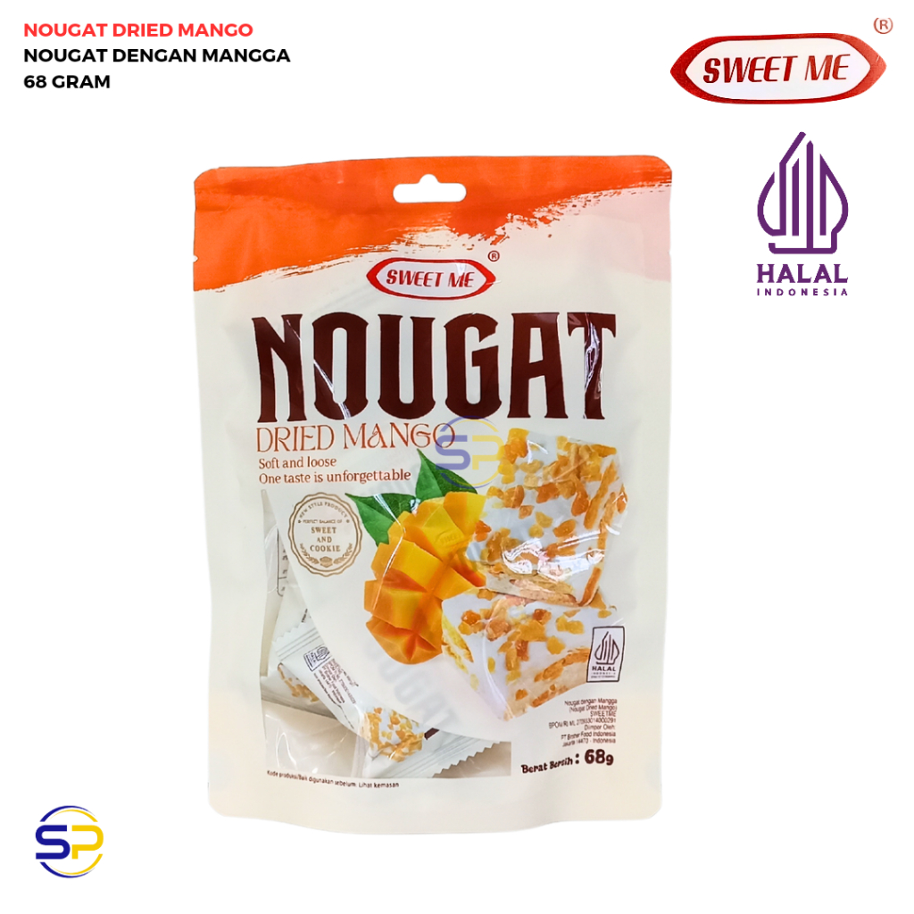 

SNACK KUE CAKE NOUGAT DRIED 68 GRAM - SWEET ME