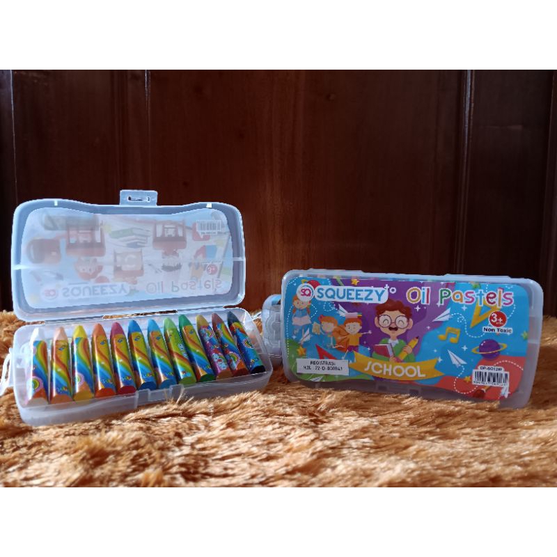 

Crayon Squeezy Oil Pastels Non Toxic