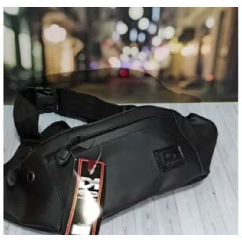 Tas Pria Original, waist bag pria tas lempang kulit