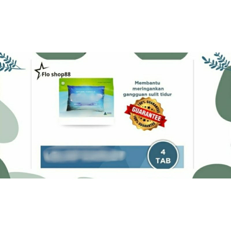 A - LELAP TABLET / LELAP TIDUR / LELAP / LELAP MERINGANKAN GEJALA SUSAH TIDUR / LELAP 4 KAPLET / LEL