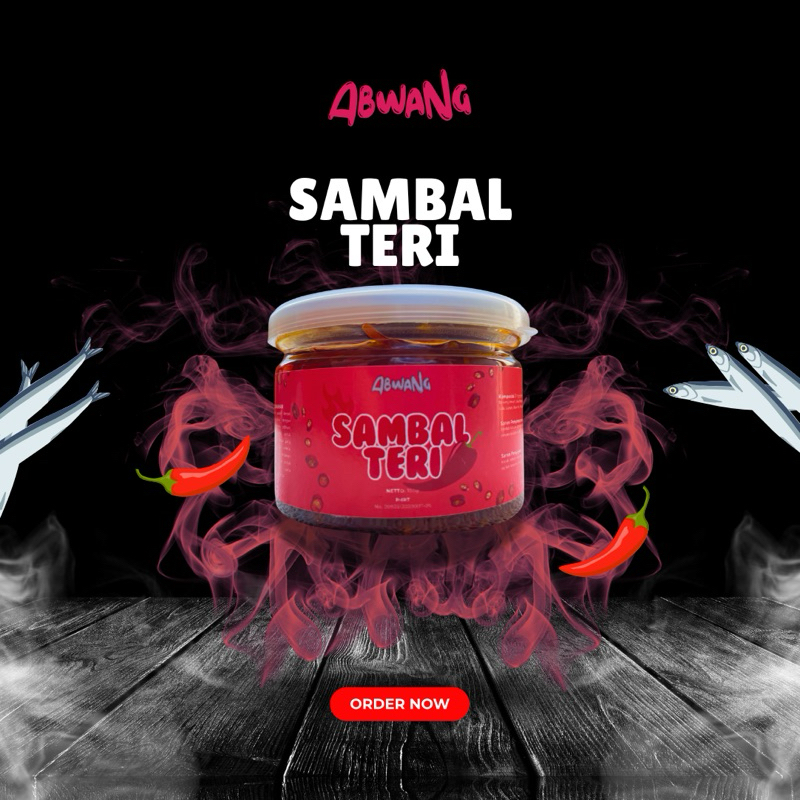 

SAMBAL TERI - MERK ABWANG // BELI 3 LEBIH HEMAT