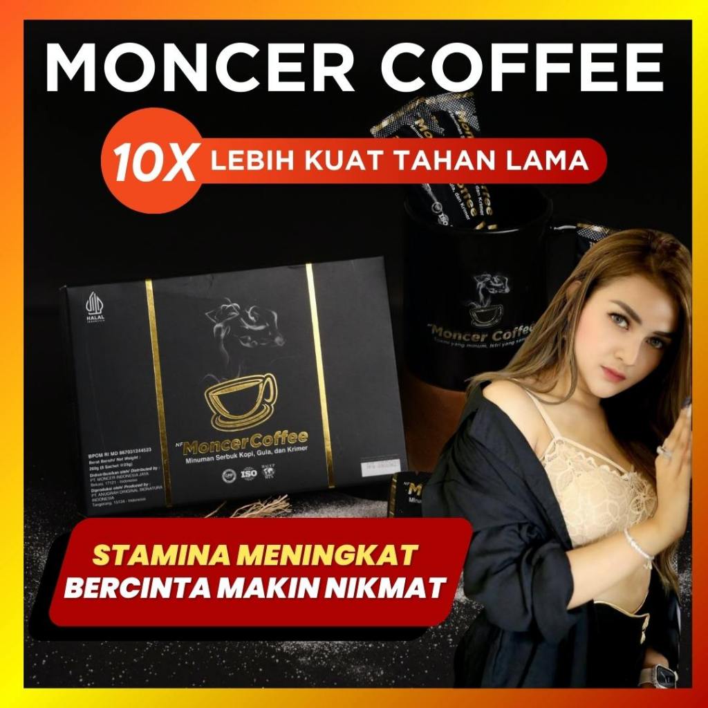 

MOCER COFFEE KOPI ORIGINAL | Obat Kuat Stamina Tahan Lama Penambah Kesuburan Pria - BPOM HALAL