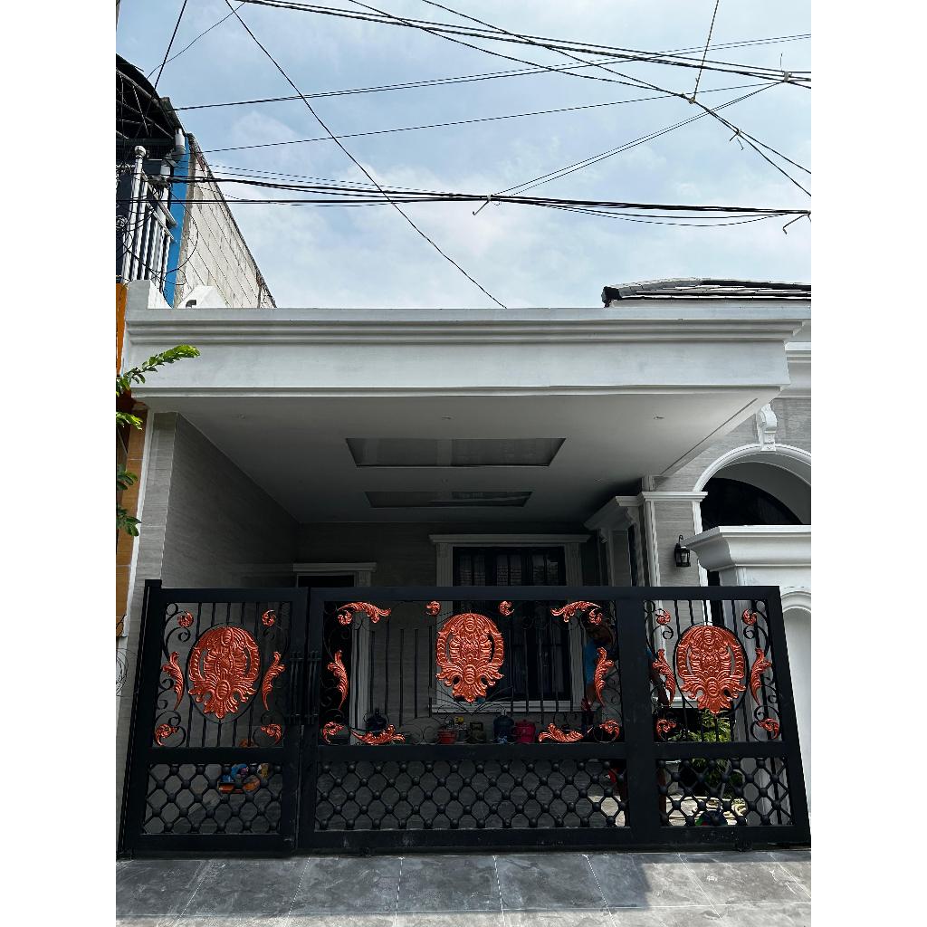 Pagar rumah klasik minimalis motif bisa custom