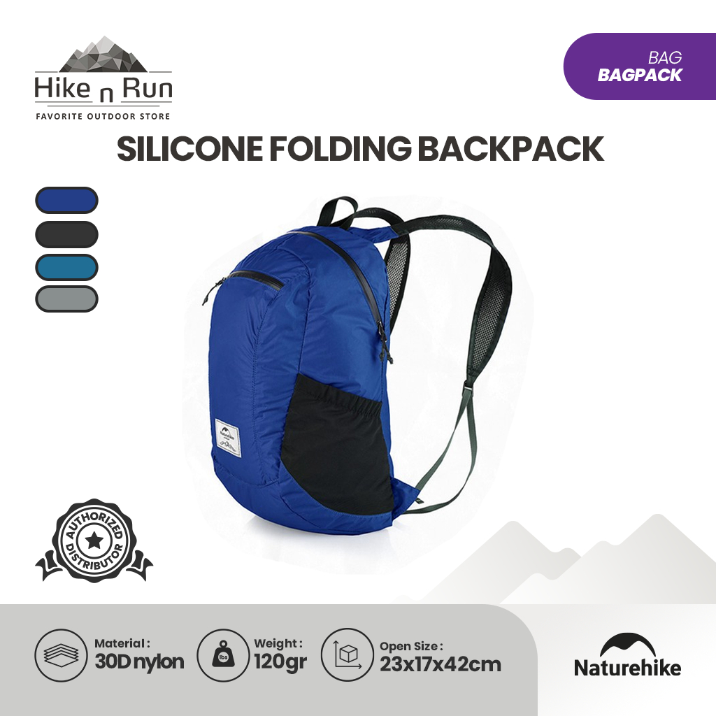 Naturehike NH17A012-B Foldable Bag – Tas Lipat 18L Anti Air Outdoor