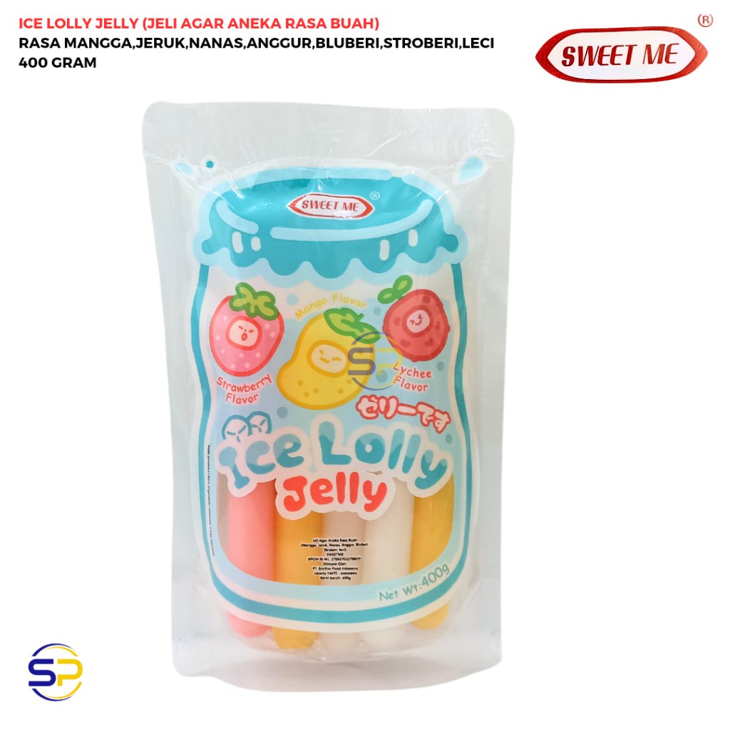 

ICE LOLLY JELLY ANEKA RASA BUAH 400 GRAM - SWEET ME