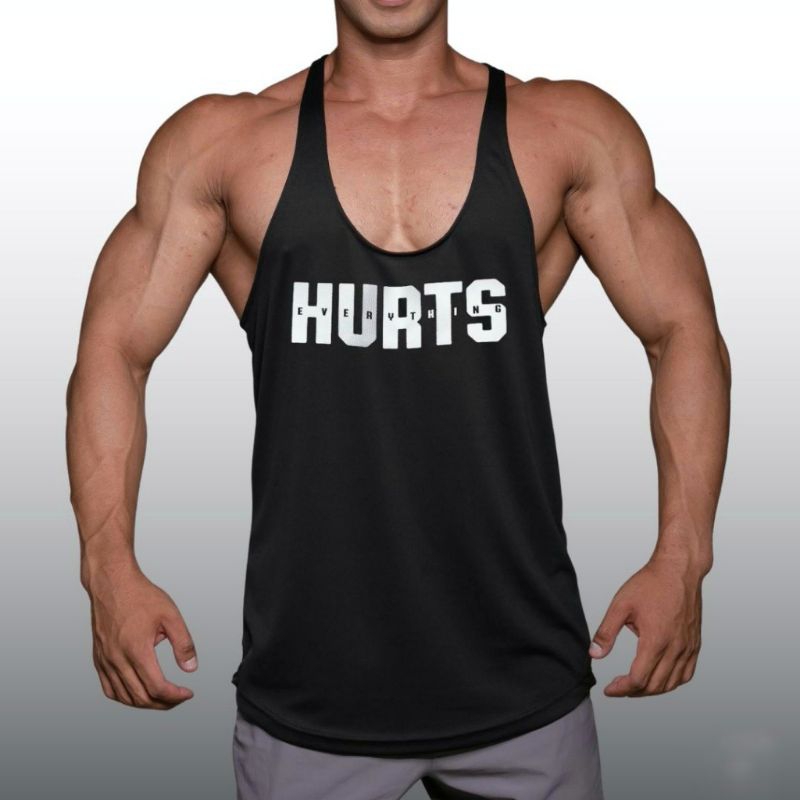 SINGLET OLAHRAGA PRIA GYM FITNESS RUNNING JOGGING TRAINING PRIA IMPORT / KAOS SINGLET GYM PRIA TANKT