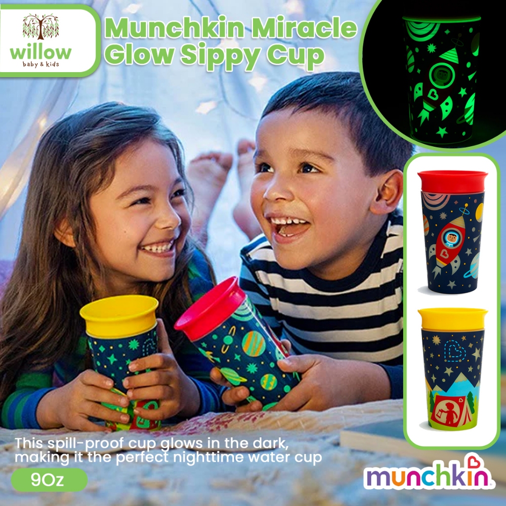 Gelas Anak - Munchkin Miracle Glow Sippy Cup 9Oz 1Pk