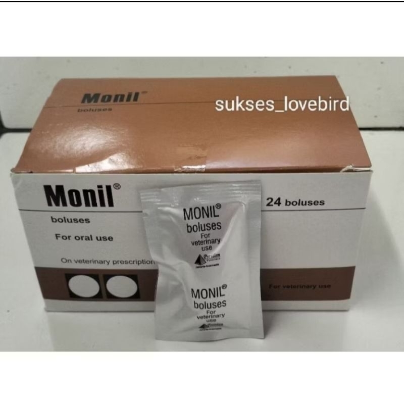 Monil 1 Bolus Obat Cacing Sapi Kuda Kambing Domba Babi Hewan Ampuh