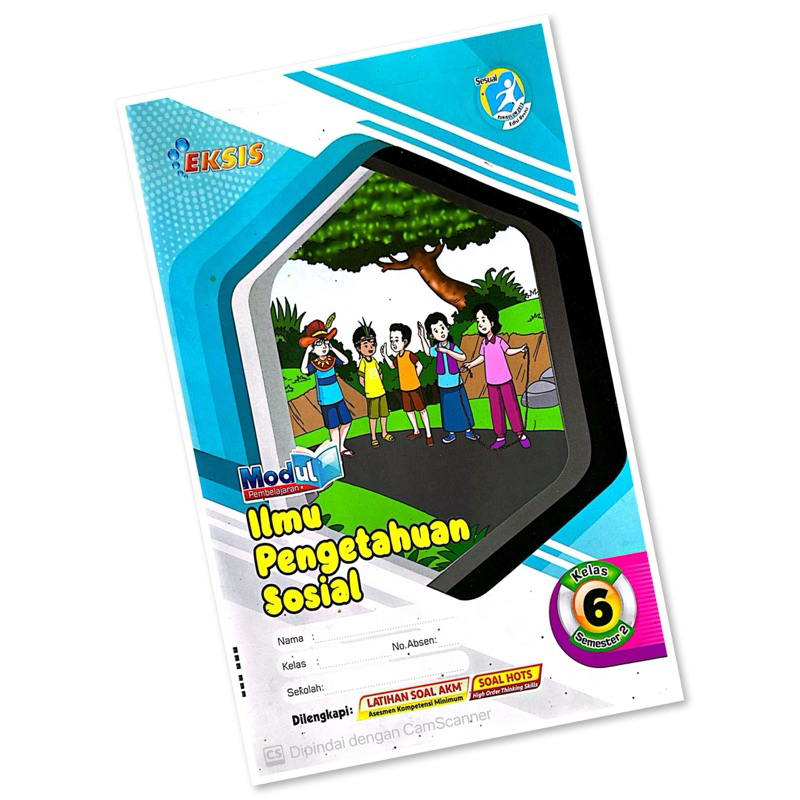 BUKU LKS SD/MI ILMU PENGETAHUAN SOSIAL KELAS 6 KURIKUM MERDEKA SEMESTER 2 TA 2024-2025|EKSIS|