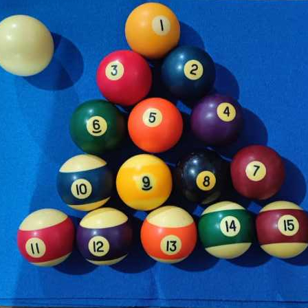 Bola Biliar Aramith Belgia Second Billiard Ball Besar 2 1/4" Pro bekas Original  Belgium