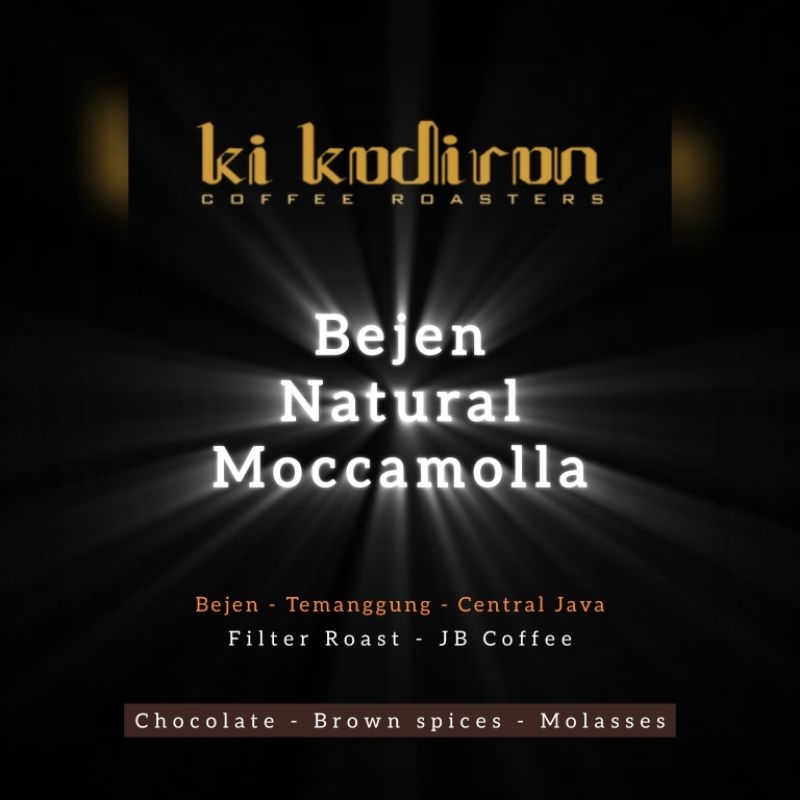 

Kopi Robusta Bejen Natural Mocca Molla Filter Roast 100 Gr