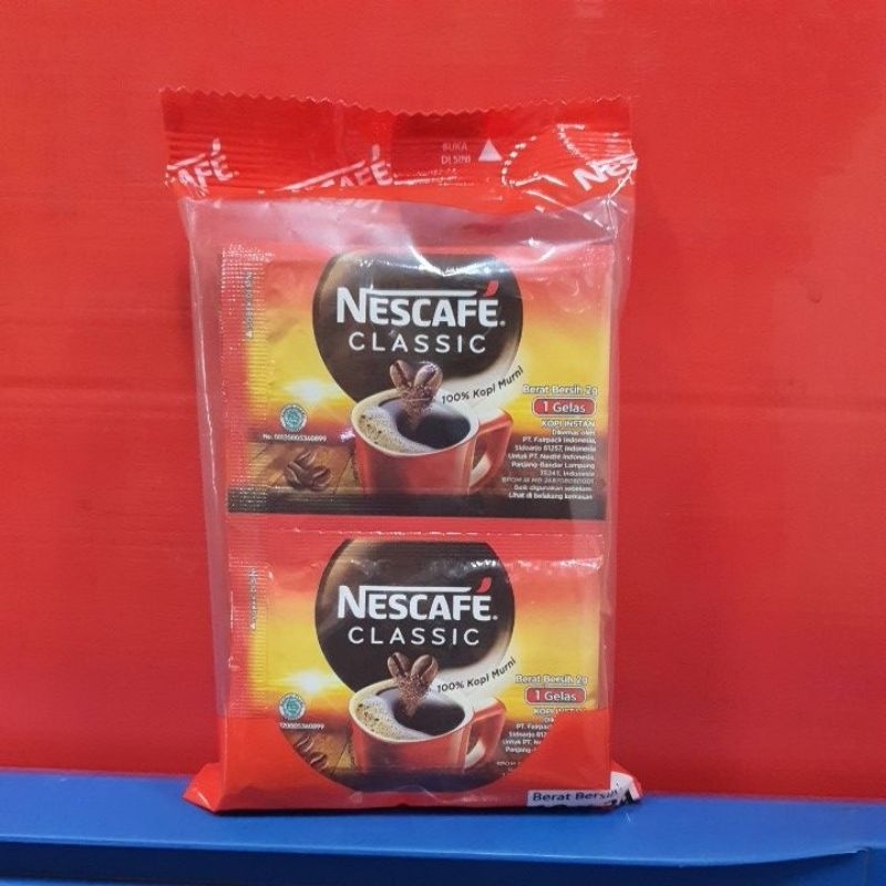 

Nescafe Classic kemasan Sachet 20 gr