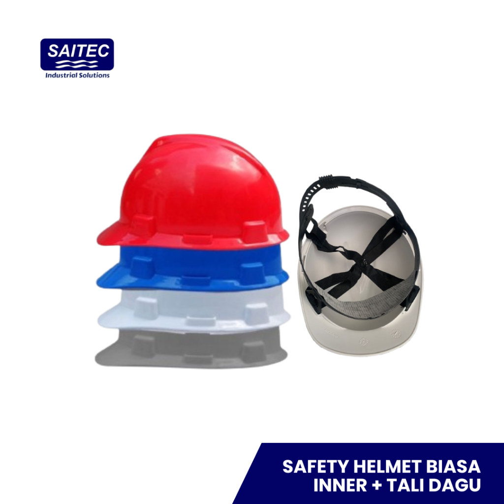 Helm Safety Proyek Inner Biasa + Include Tali Dagu | Tali Dagu Tali Helm | Tali Helm Safety