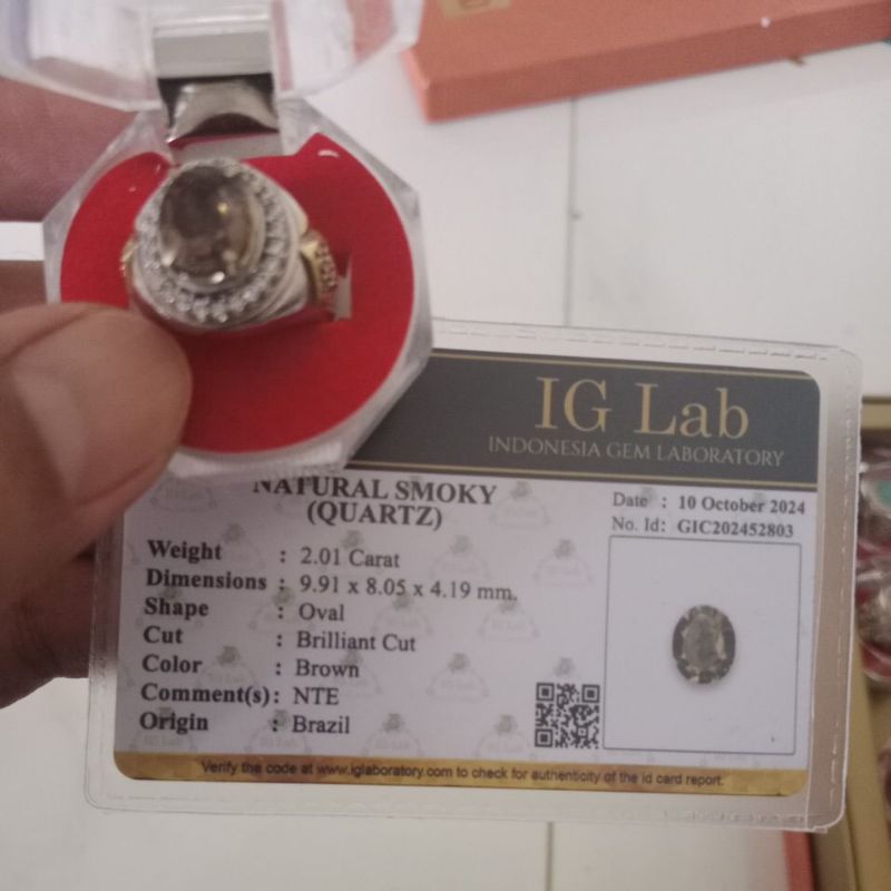 natural smoky quartz