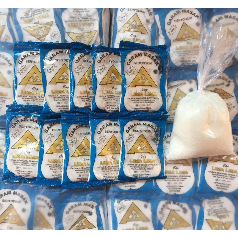 

Promo Paket Garam Isi 10 Pcs + Micin Curah 500gr