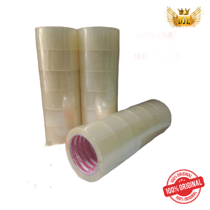 

[ MURAH ] Lakban bening OPP 48mm x 90 yard MEREKAT KUAT