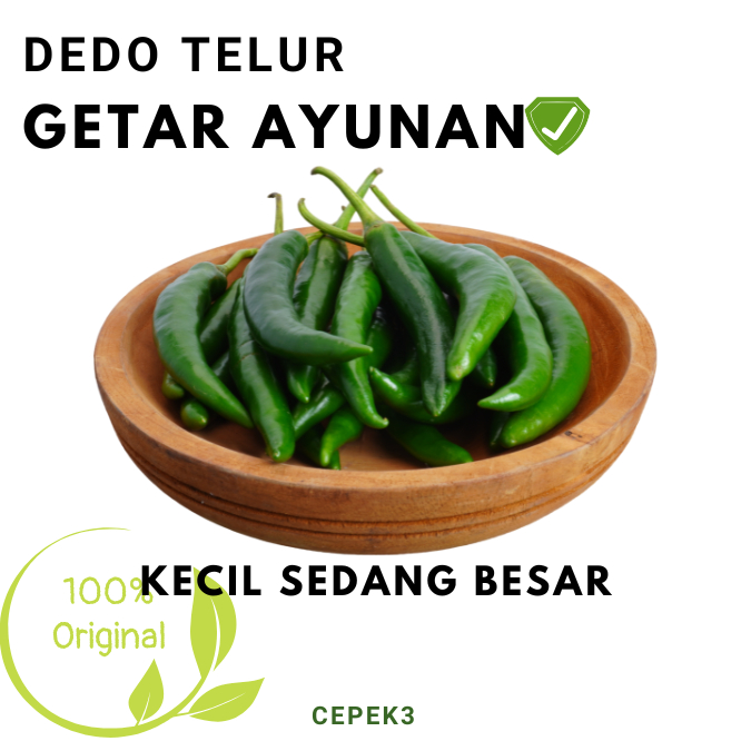 

Cabe Hijau Panjang Cabe Hijau Besar 10gr