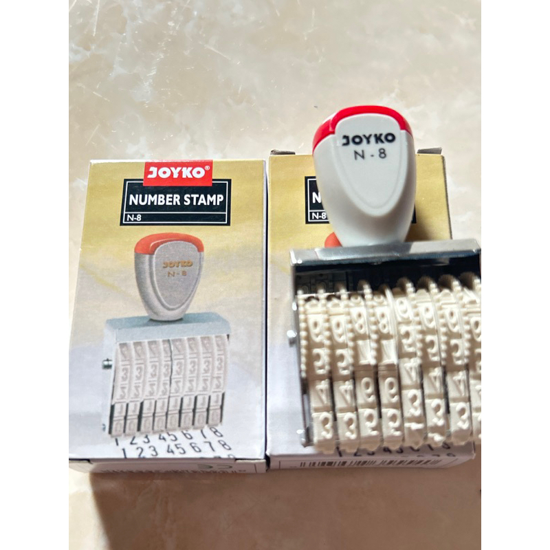 

Stempel Angka / Number Stamp Joyko N-8