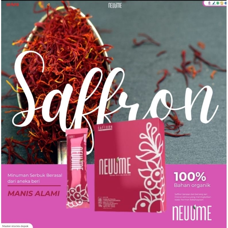 

NeuUME Saffron Minuman Serbuk Berasal MANIS ALAMI