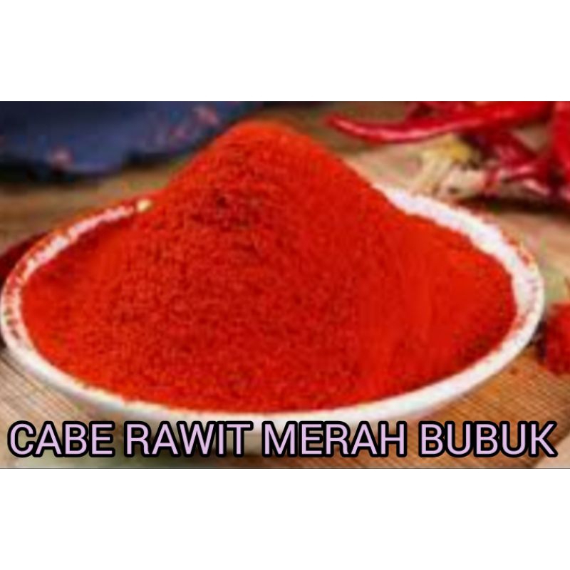 

CABE RAWIT MERAH BUBUK HALUS RP 8.400 / 100 GRAM