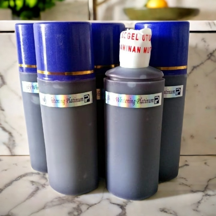 PAKET RESELLER 5 BOTOL HB ANGGUR PLATINUM IP ORIGINAL KODE AGR004001 | HB DOSTING PEMUTIH BADAN