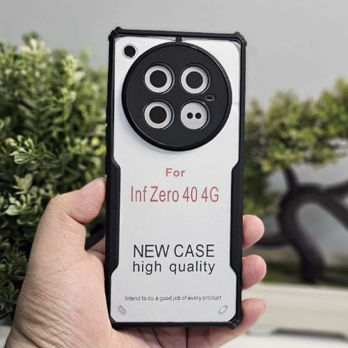 HARD CASE ARMOR SHOCKPROOF BUMPER TRANSPARANT FOR INFINIX ZERO 8 / ZERO 20 / ZERO 30 4G 5G / ZERO 40