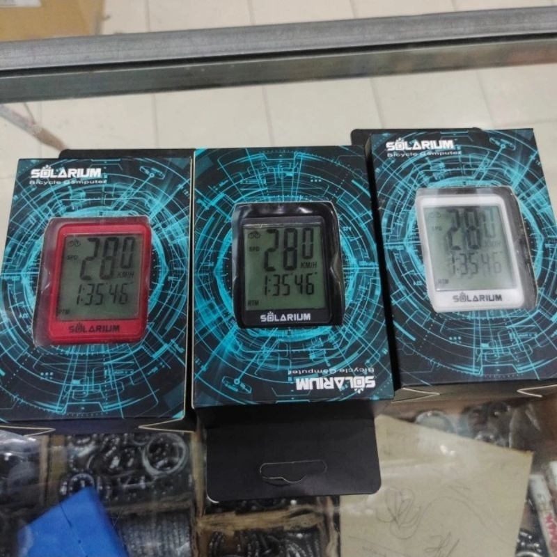SPEEDOMETER SEPEDA SOLARIUM WIRELESS