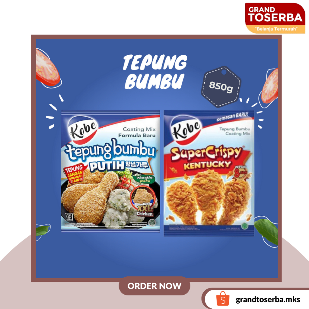 

KOBE TEPUNG BUMBU 850g