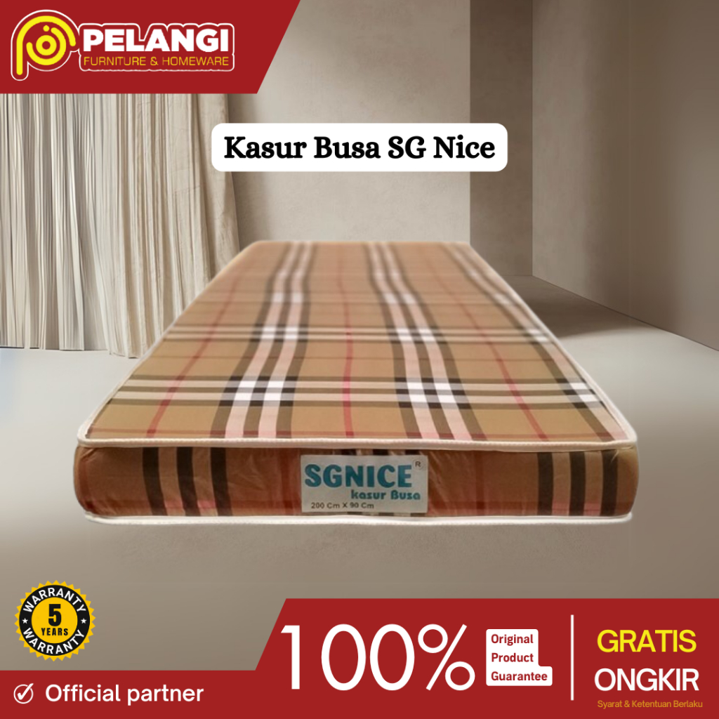 Kasur Busa SG Nice | Busa SG Nice | Kasur Busa | Tempat Tidur | Kasur Tempat Tidur
